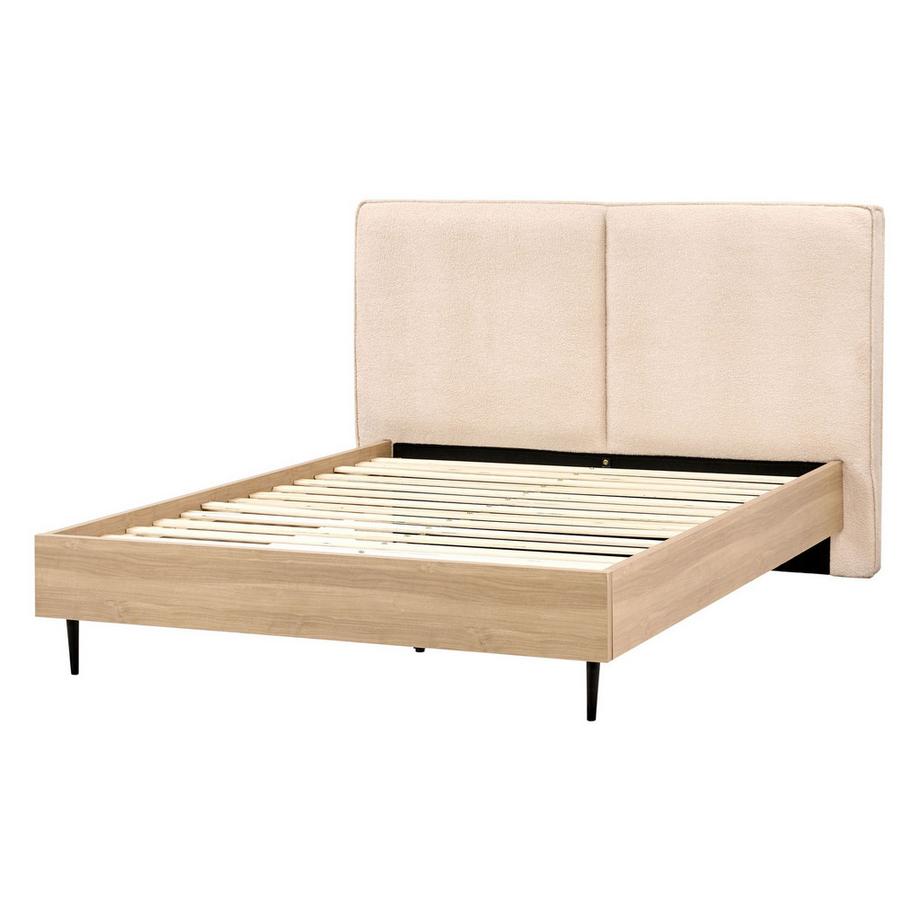 Beliani Letto en Bouclé Classico IZERNORE  