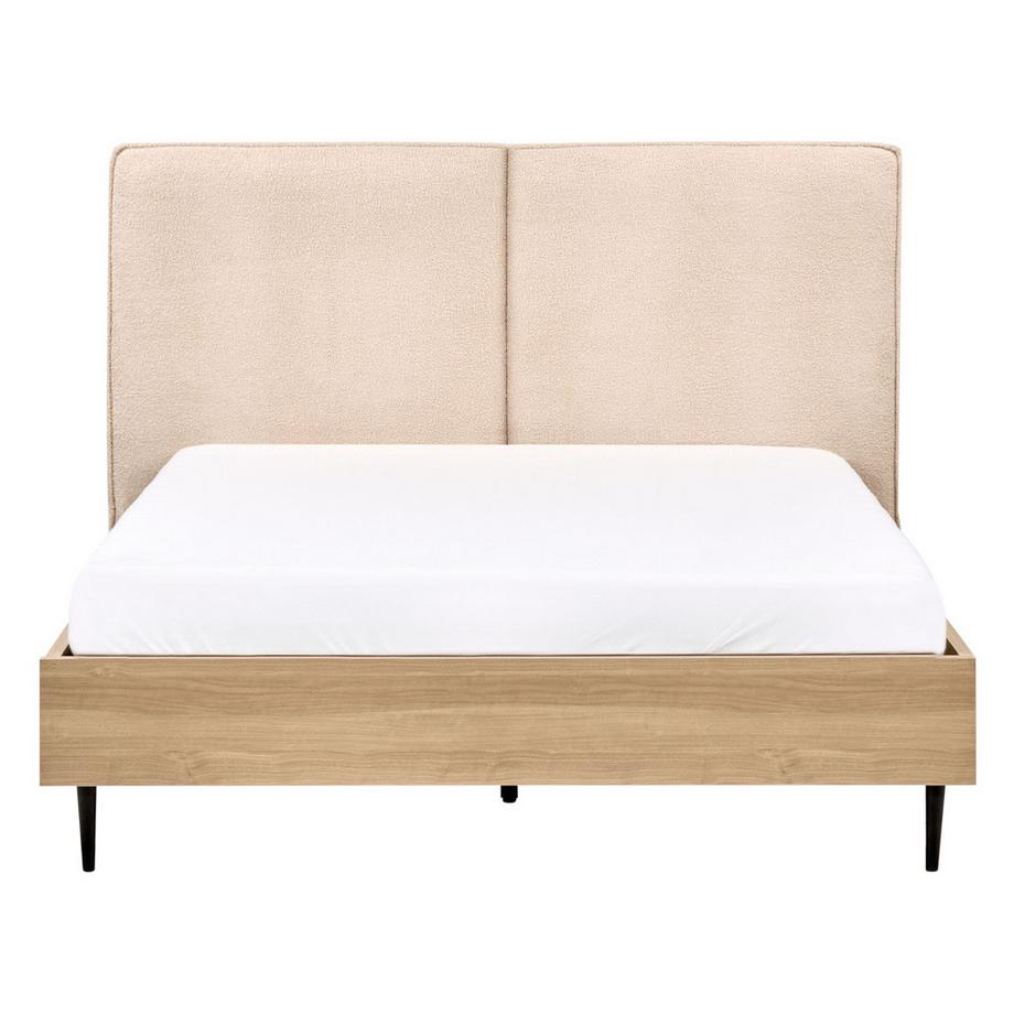 Beliani Letto en Bouclé Classico IZERNORE  