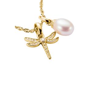 Thomas Sabo  Charm-Anhänger Süßwasserperle Connect veret 