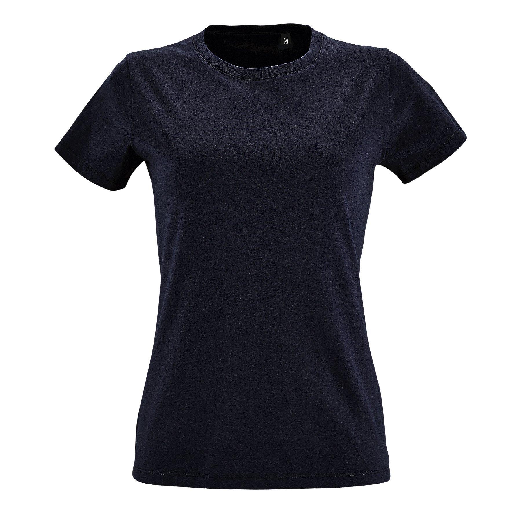 Image of Tshirt, Kurzärmlig Damen Marine XXL