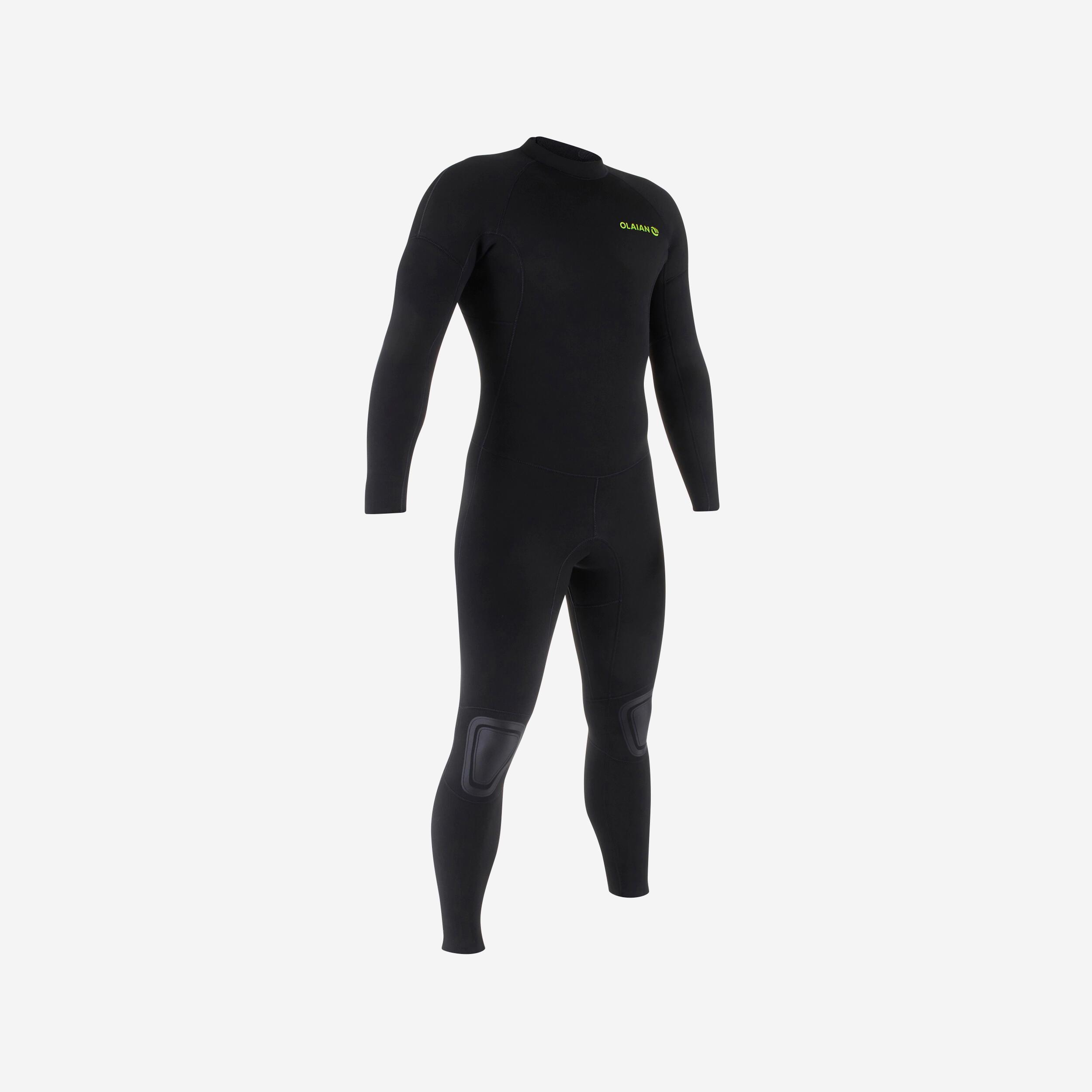 Image of Surfneoprenanzug - Surf 100 Herren Schwarz XS