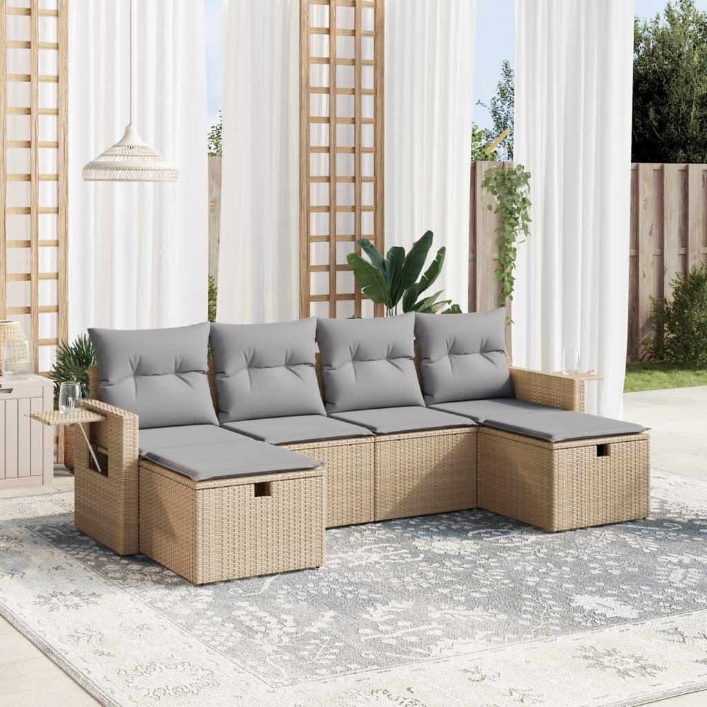 VidaXL Garten sofagarnitur poly-rattan  