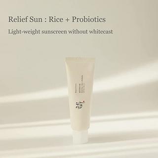 Beauty of Joseon  Relief Sun : Rice + Probiotics Crème solaire SPF 50 