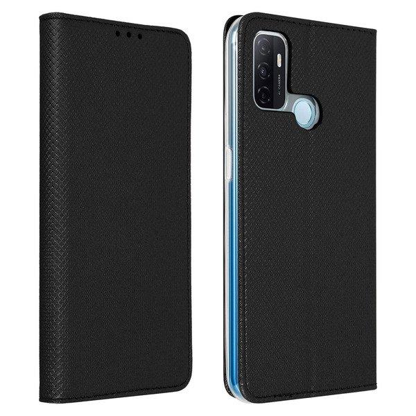 Avizar  Oppo A53 / A53s Book Cover Schwarz 