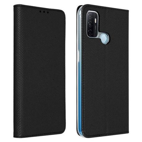 Avizar  Oppo A53 / A53s Book Cover Schwarz 