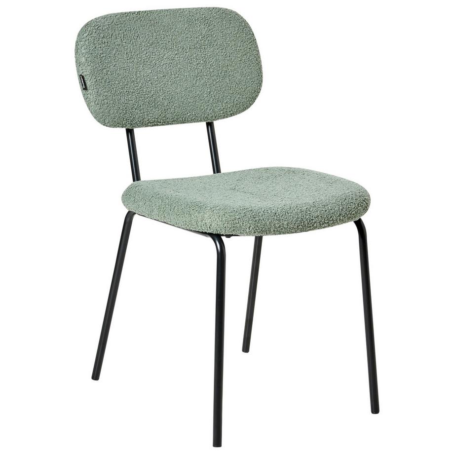 Beliani Set di 2 sedie en Bouclé  ADAIR  
