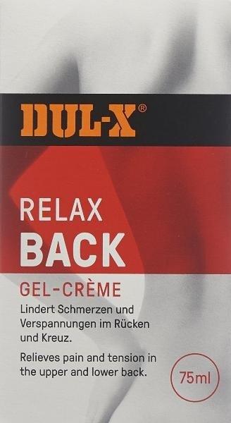 DUL-X  Back Relax Gel Creme 75 ml 