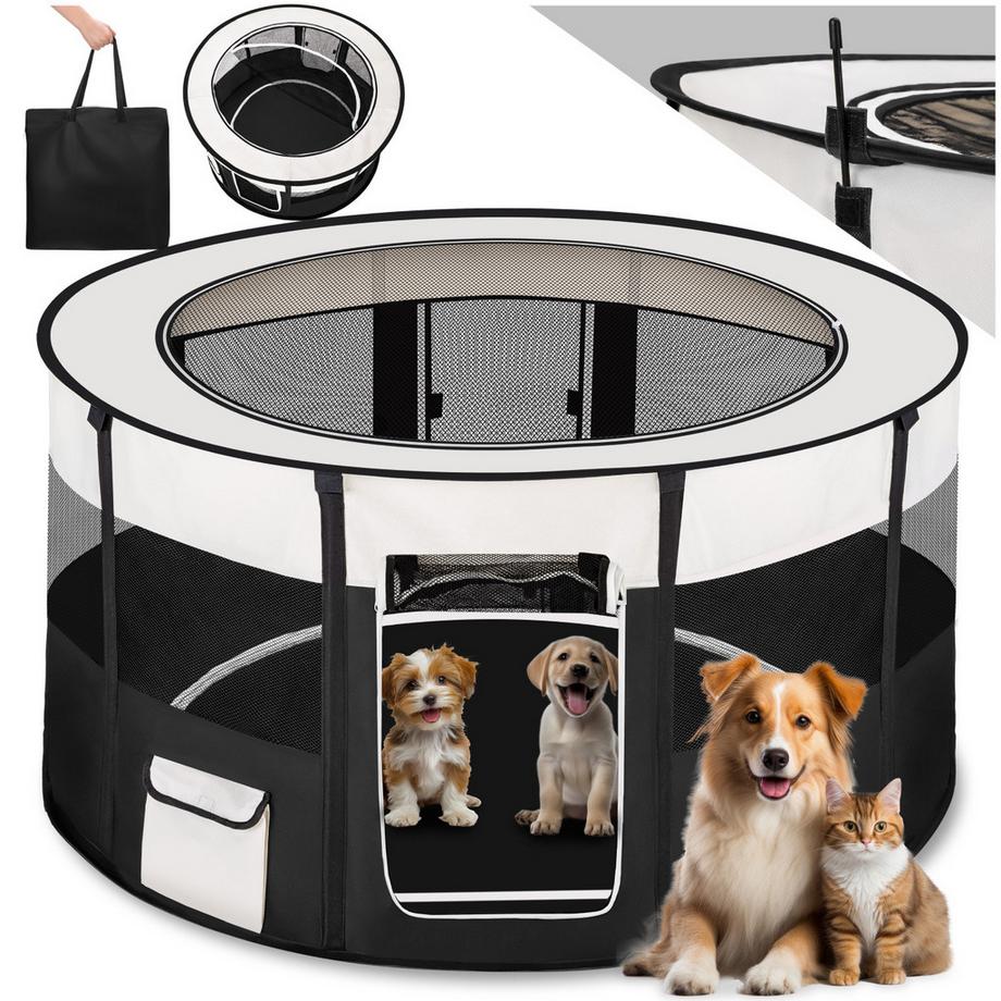 Box per animali  Carola  pieghevole, per ambienti interni ed esterni