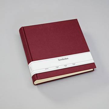 Semikolon Classic XLarge Fotoalbum Burgund 65 Blätter Hardcover-Bindung