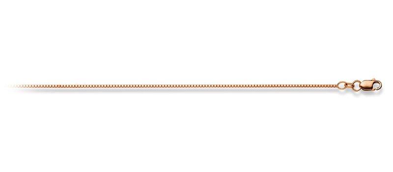 Collier Venezianer Rotgold 750, 1.1mm, 42cm Unisex Gold 42cm