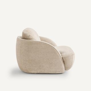 AM.PM Fauteuil boule tissu velours  