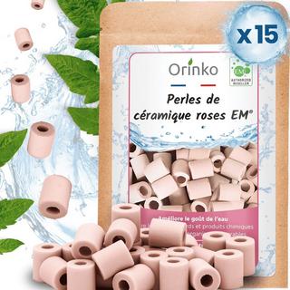 Orinko  Keramikperlen Wasserreiniger 15er-Pack Rosa 