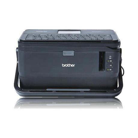 brother  PT-D800W stampante per etichette (CD) Trasferimento termico 360 x 360 DPI 60 mm/s Con cavo e senza cavo TZe Wi-Fi QWERTY 