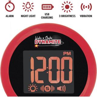 Geemarc Quarz-Wecker Wake'n shake DYNAMITE  