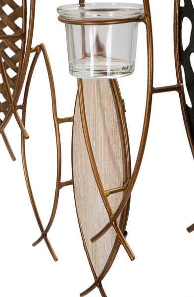 mutoni Wand-Kerzenhalter Fish  