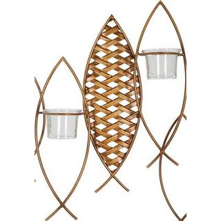 mutoni Wand-Kerzenhalter Fish  