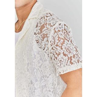 Sik Silk Lace Resort Kurzarmhemd  