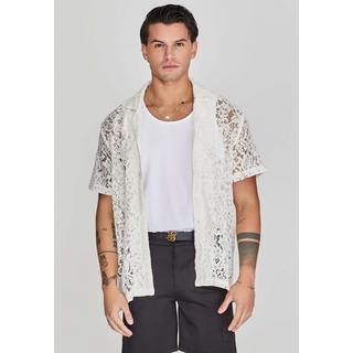 Sik Silk  Kurzarmhemd Lace Resort Shirt 