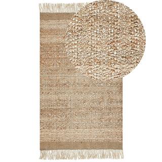 Beliani Teppich aus Jute Boho ABANA  