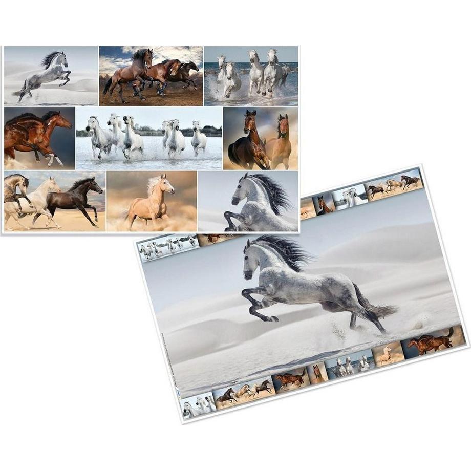 Tapis de bureau Chevaux