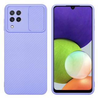 Cadorabo  Housse compatible avec Samsung Galaxy A22 4G - Coque de protection en silicone TPU flexible et avec protection pour appareil photo 