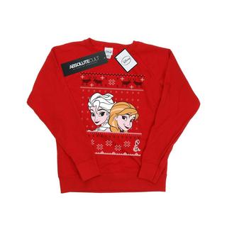 Disney Frozen Christmas Imprimé Coupe Ajustée Sweatshirt  