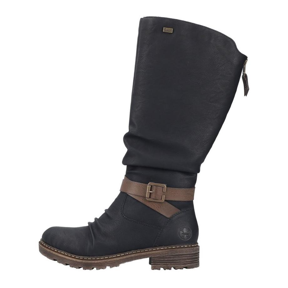 Rieker Kniehohe Stiefel mit Schnallendetail  