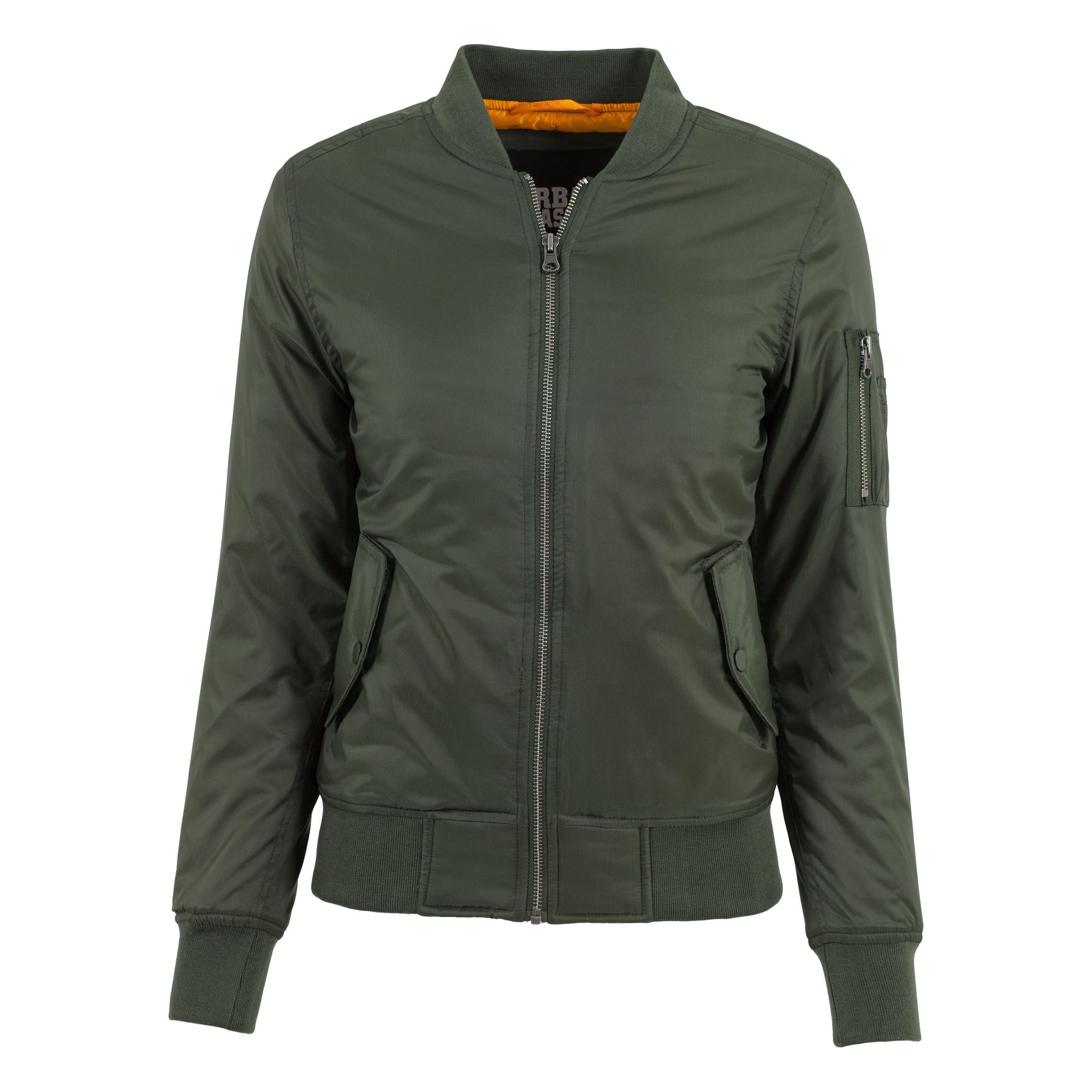 Image of Bomberjacke Urban Classic Basic Unisex Olivegrün M