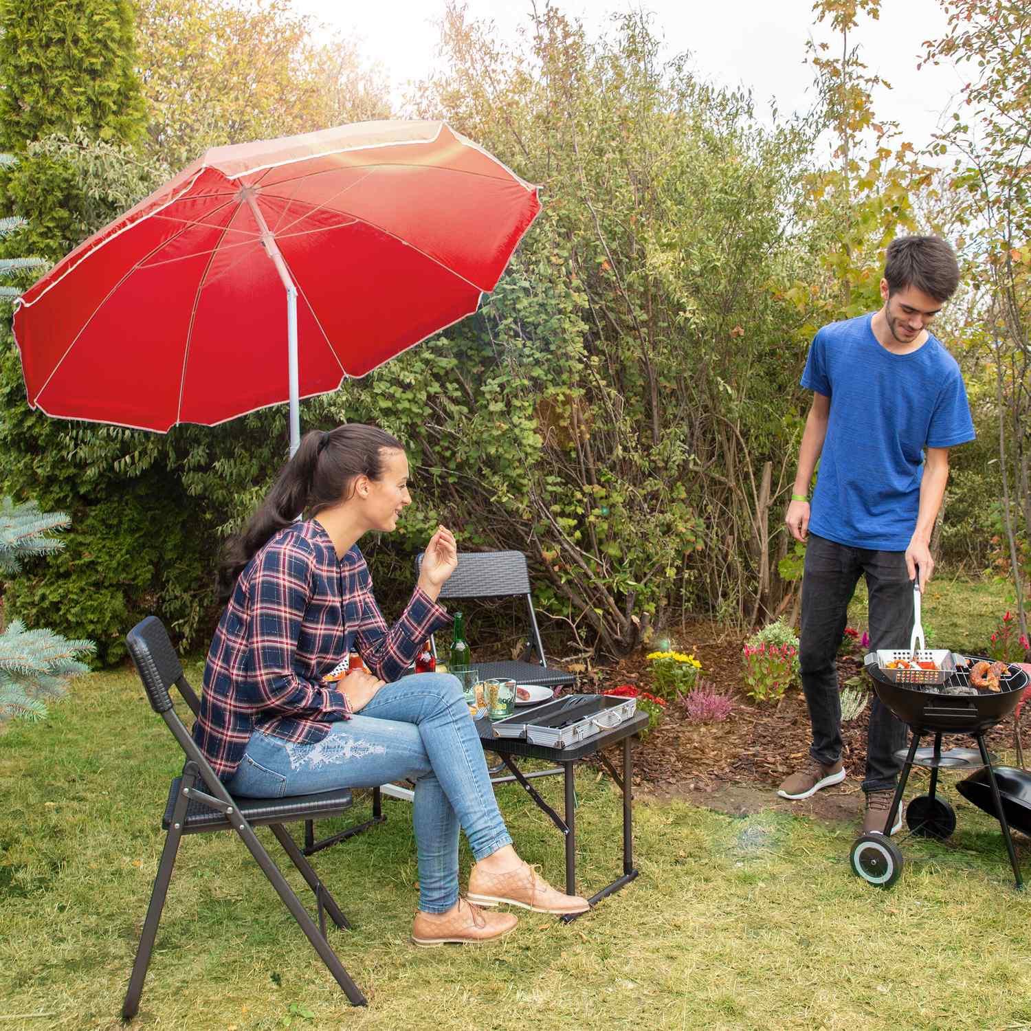 Northix Sonnenschirm 180 cm  