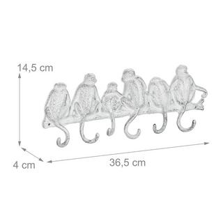 B2X Cintre blanc au design singe  