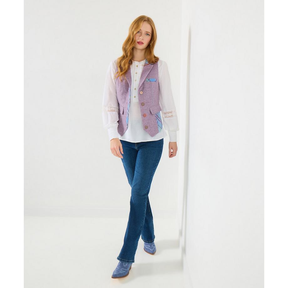 Joe Browns Veston tweed contrasté  