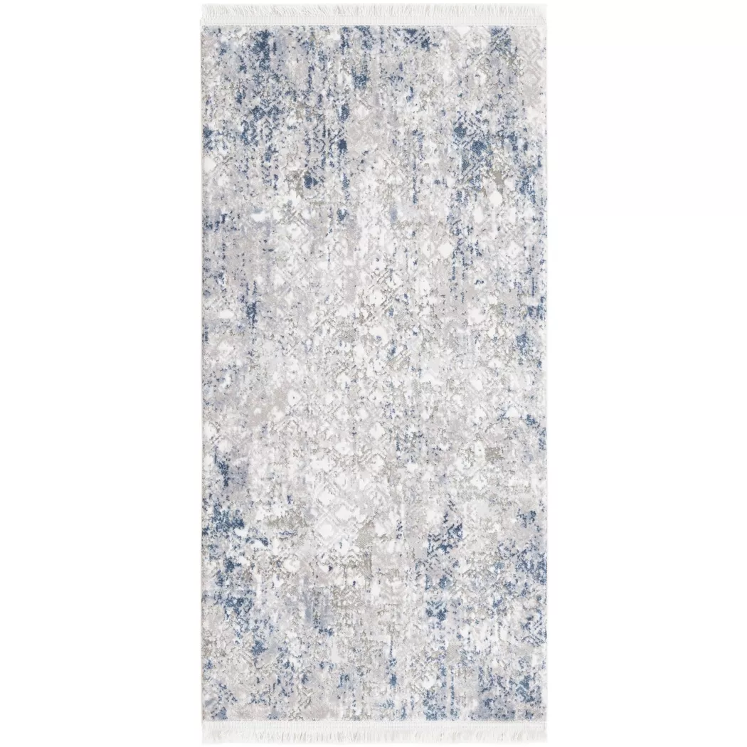 Hadorn - Teppich Davos Magic, 80X300CM, Blau