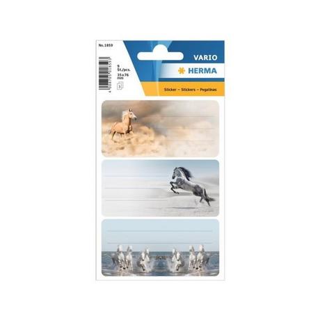 Herma Stickers  Schuletiketten Pferde 