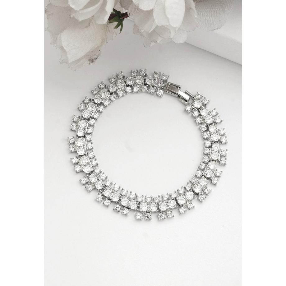 AVANT-GARDE PARIS  Diva Sterling Breites Armband 