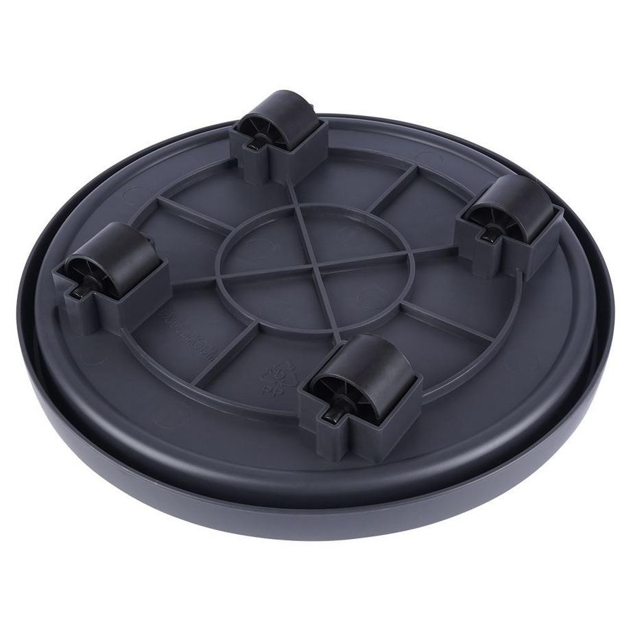 ProGarden  Blumentopf auf Rädern – leicht zu bewegen, langlebiges Material 