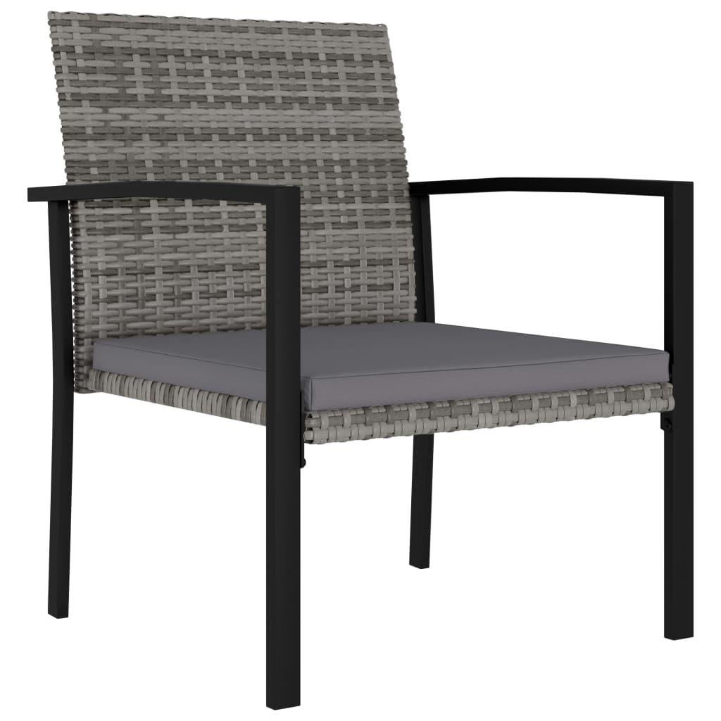 VidaXL Essstuhl poly-rattan  