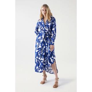 Salsa  Kleider Floral Print Midi Dress 