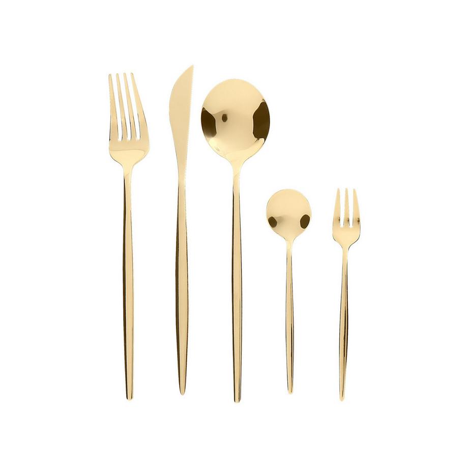 Besteckset 30-teilig aus Edelstahl  RIGATONI