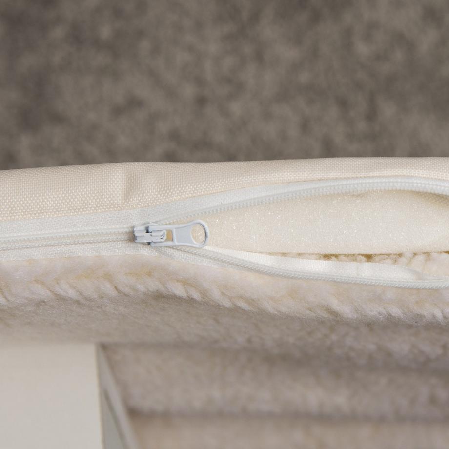 Northio  Hundehütte Aus Holz Gemütliche Indoor Katzenhöhle & Hundeschlafplatz Mit Kissen, Für Kleine Hunde Bis 8Kg, 60X40X59,2Cm 