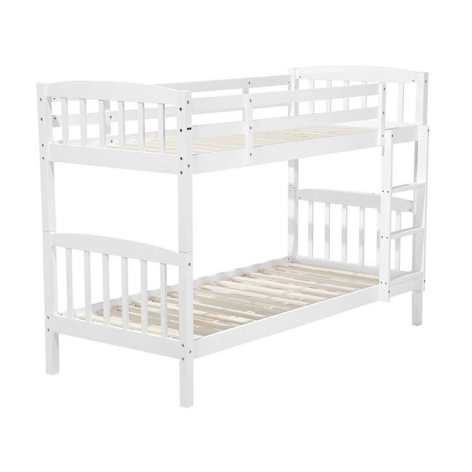 Beliani Lit superposé en Bois de pin Scandinave REGAT  