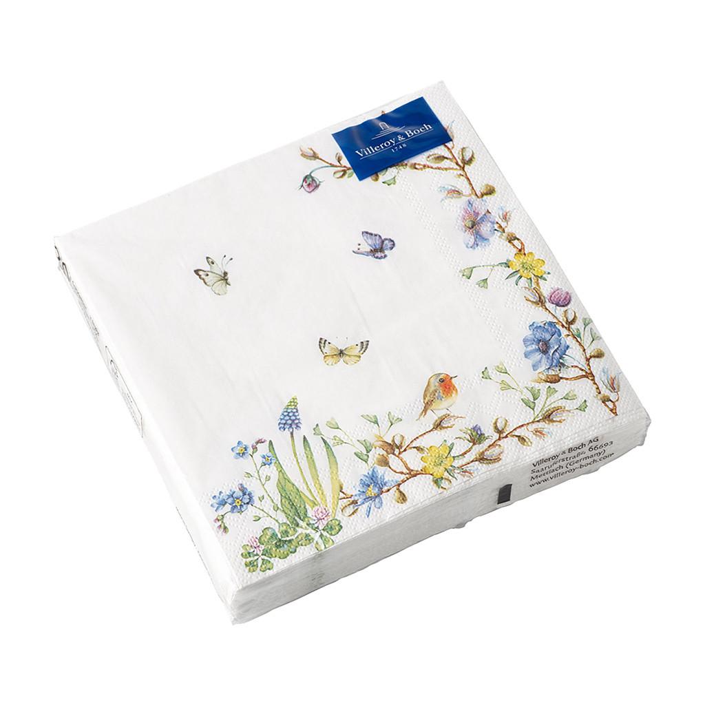 Image of Lunch Serviette Blumenranke Oster Accessoires Lunch Serviette Blumenranke Oster Accessoires