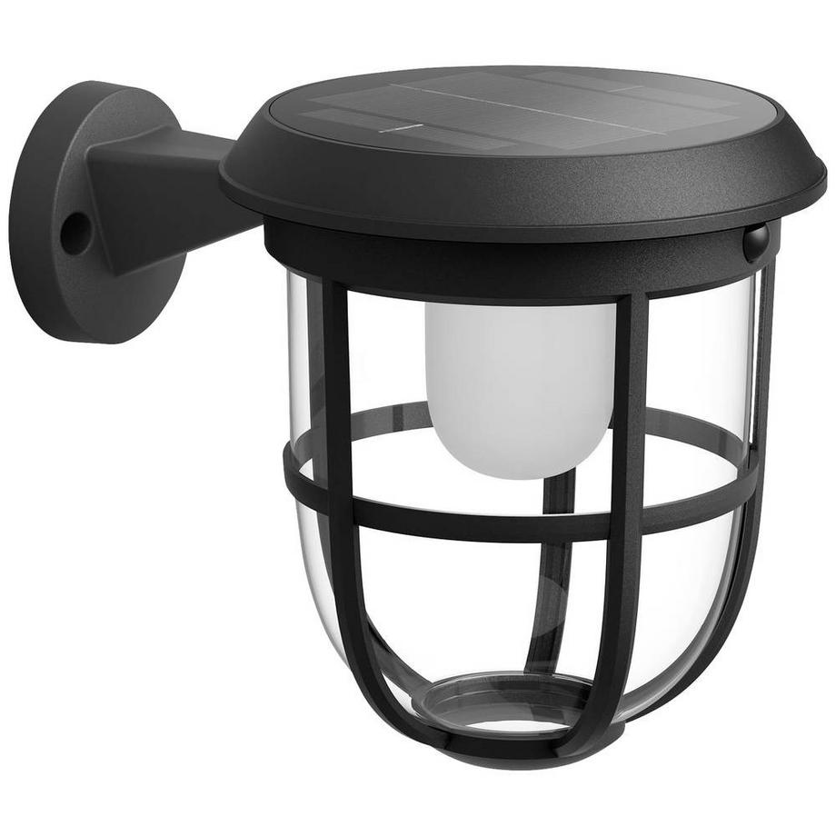 Philips Outdoor Ultra-Efficient Solar Radii Wandleuchte 1.3W, Linkable Sensor