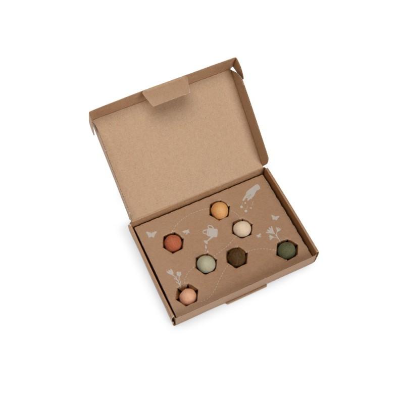 Moulin Roty  Box mit 7 Samenbomben, Le Jardin du Moulin 