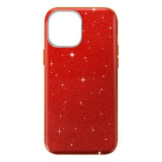 Avizar  Glitter Hülle Apple iPhone 12 Mini Rot 