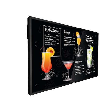 PHILIPS  Philips Signage Solutions P-Line Digital Signage Flachbildschirm 139,7 cm (55") VA 750 cd/m² 4K Ultra HD Schwarz 