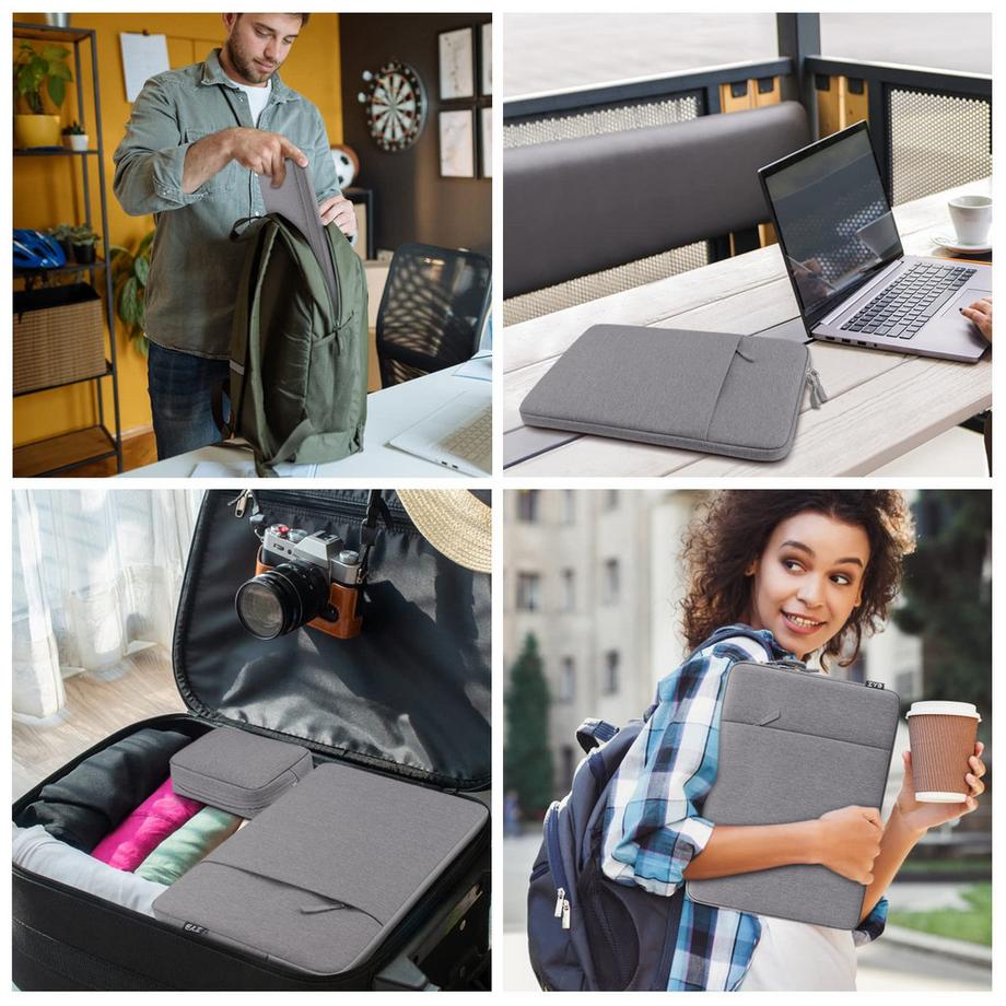 Only-bags.store Laptop Hülle und Zubehör Tasche Set  