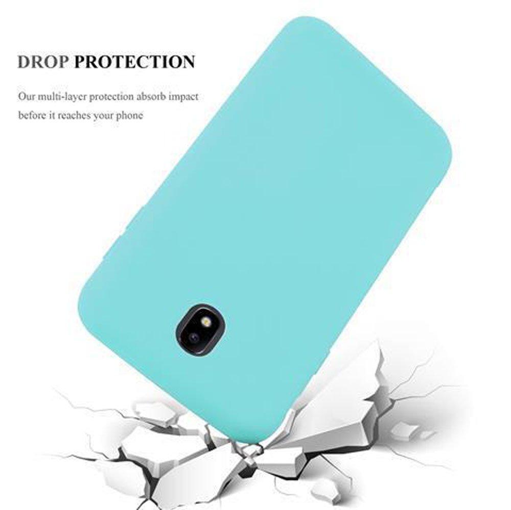 Cadorabo  Housse compatible avec Samsung Galaxy J3 2017 - Coque de protection en silicone TPU flexible 