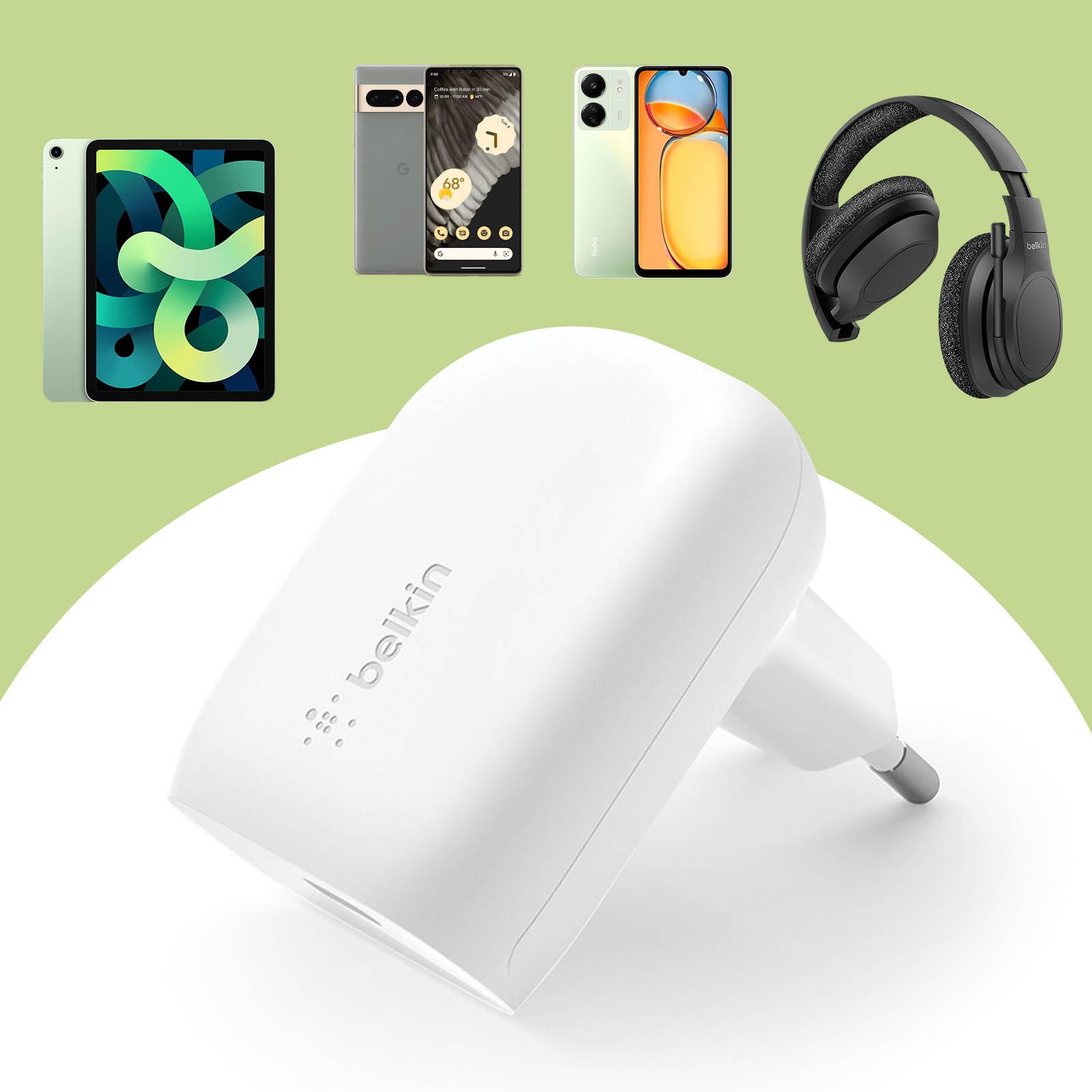 belkin Boost Charge USB-C Charg 30W incl. Lightning 1m USB-Ladegerät C 30W Belkin , USB-C-Kabel 