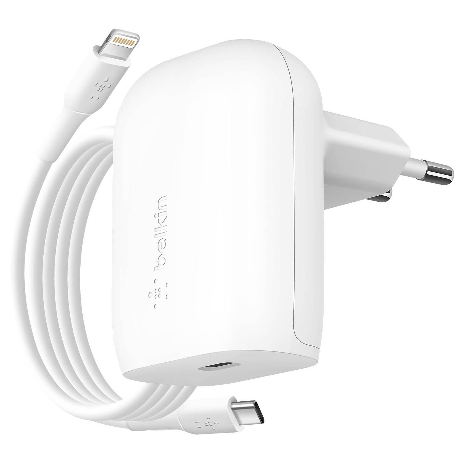 belkin Boost Charge USB-C Charg 30W incl. Lightning 1m USB-Ladegerät C 30W Belkin , USB-C-Kabel 