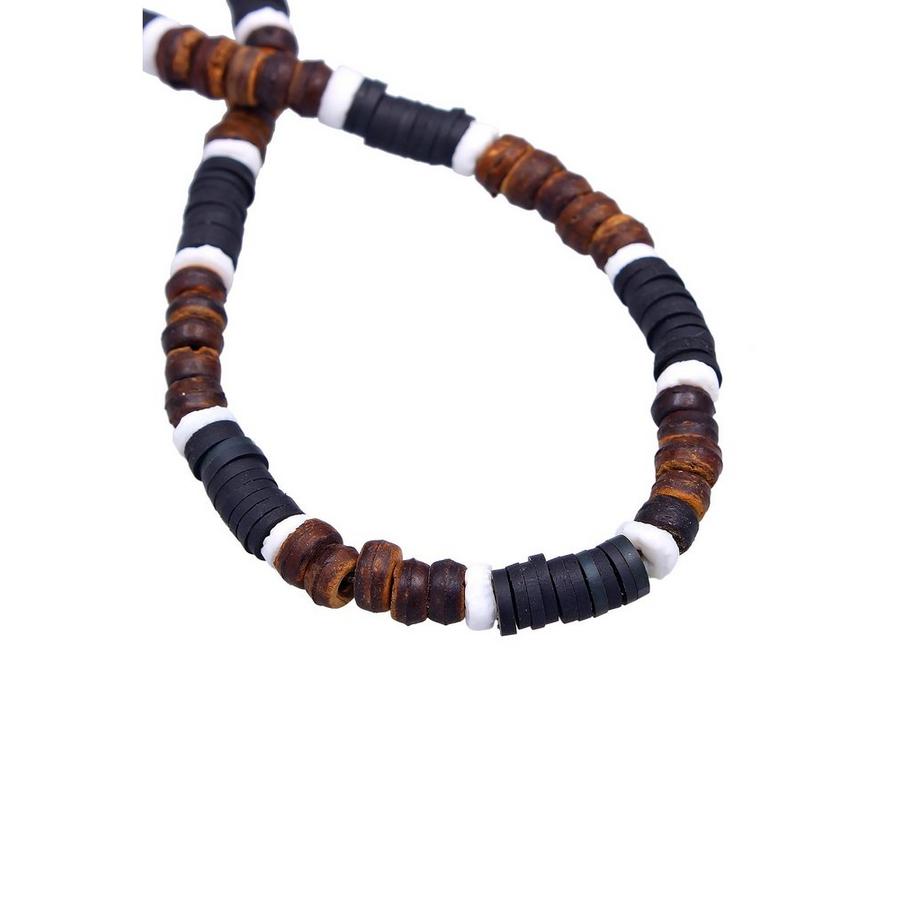 Kuzzoi  Halskette  Heishi Beads Vintage Surfer 
